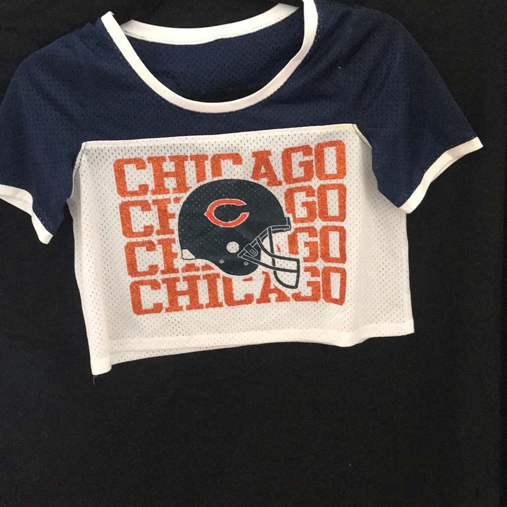 Chicago bears crop top